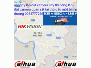 lắp đặt camera giá rẻ tại thủ dầu một bình dương