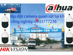 lắp đặt camera quan sát tại kcn tân tạo bình tân