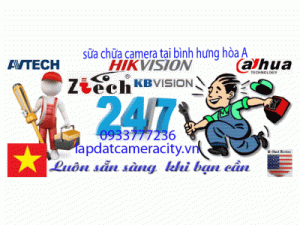 sửa chữa camera tại bình hưng hòa a